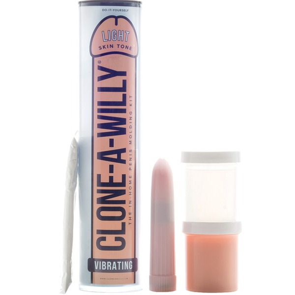 Clone-A-Willy Kit Vibrating - Light Skin Tone
