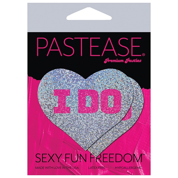 Pastease Bridal I Do - Silver (One Size Fits Most)