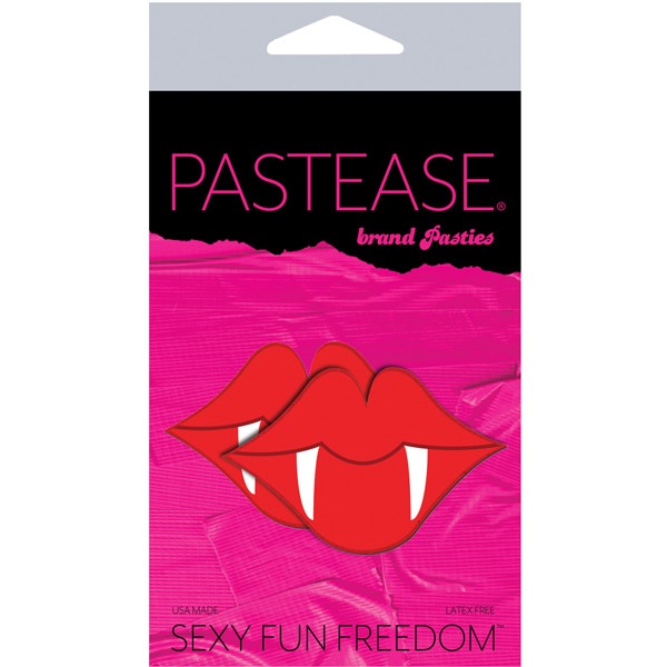 Pastease Halloween Lip Fang Pastie (One Size Fits Most)