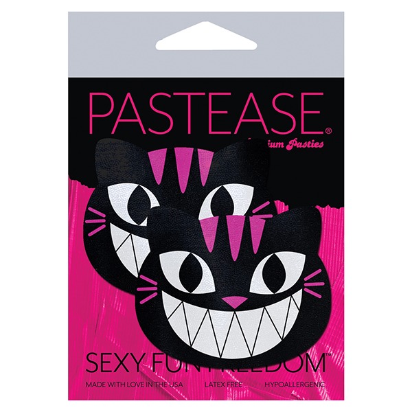 Pastease-Grinning-Kitty-Cat-Black-Pink-One-Size-Fits-Most-