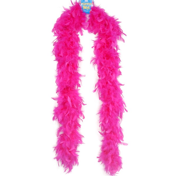 LightweightFeatherBoaHotPink