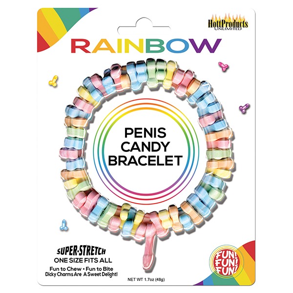 Rainbow-Penis-Candy-Bracelet