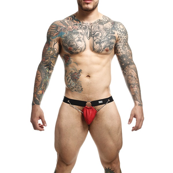 Dngeon Chain Jockstrap Red (One Size Fits Most)