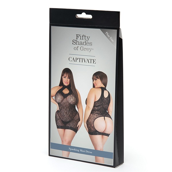 Fifty Shades of Grey Captivate Mini Dress - Black One Size Queen