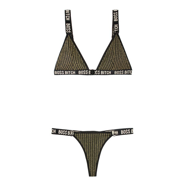 Vibes-Boss-Bitch-Bralette-and-Thong-Panty-Black-Gold-M-L
