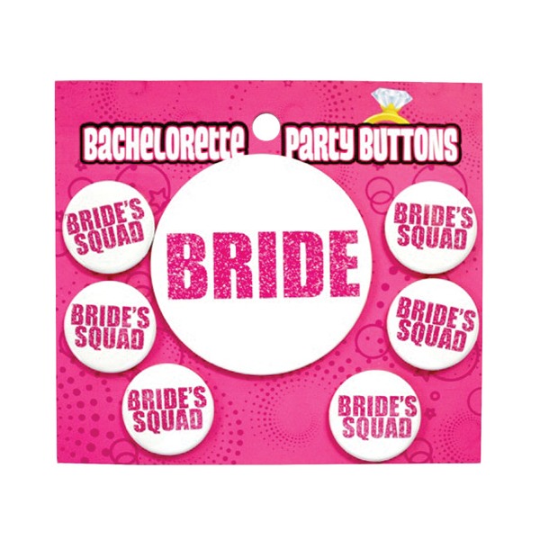 Bachelorette Party Button - Bride/Bride's Squad