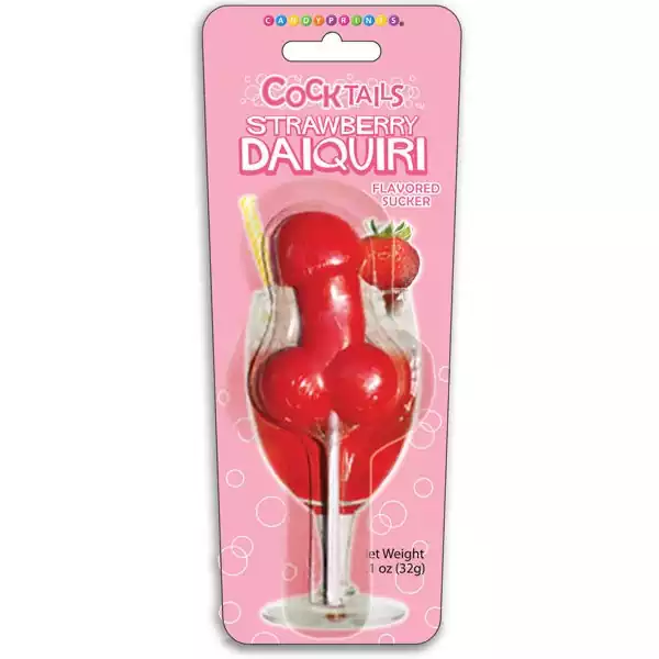 Cocktails Flavored Sucker - Strawberry Daiquiri