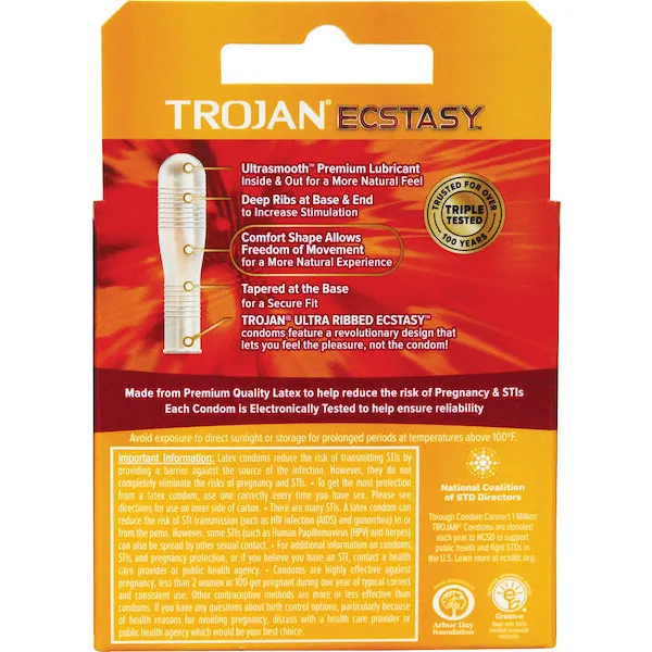 Trojan-Ultra-Ribbed-Ecstasy-Condoms-Box-of-3