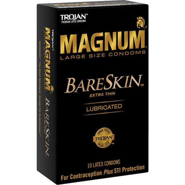 Trojan-Magnum-Bareskin-Condoms-Box-of-10