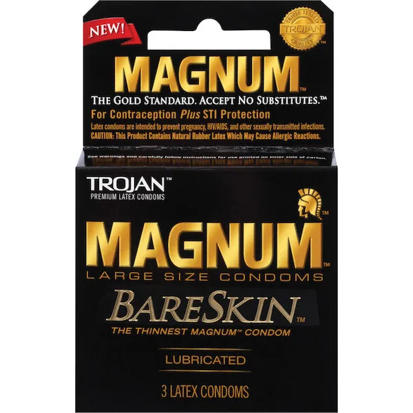 Trojan-Magnum-Bareskin-Condoms-Pack-of-3