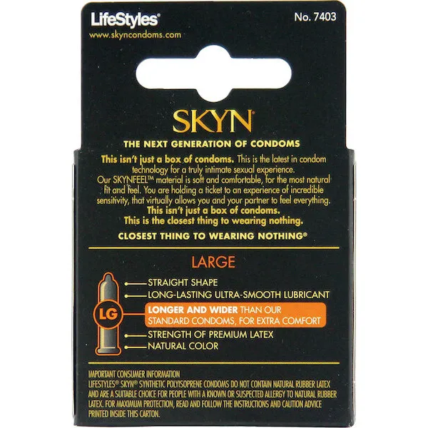 Lifestyles-SKYN-Large-Non-Latex-Box-of-3