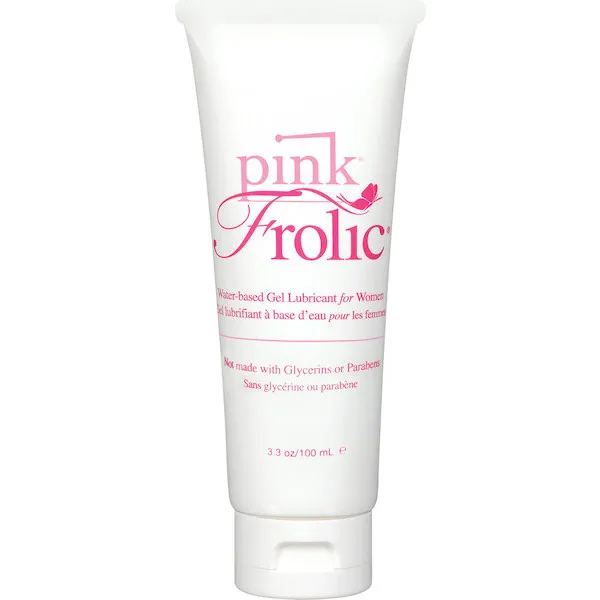 Pink-Frolic-Gel-Lubricant-3-3-oz-Flip-Top-Tube