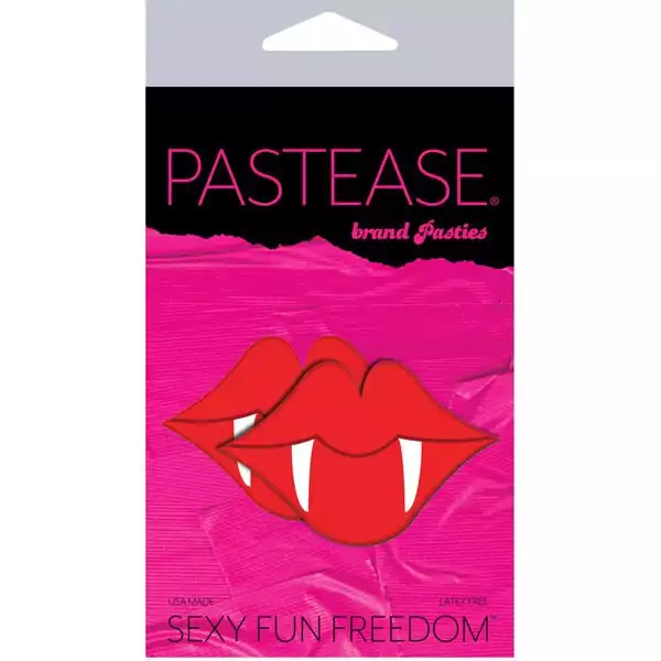 Pastease Halloween Lip Fang Pastie (One Size Fits Most)