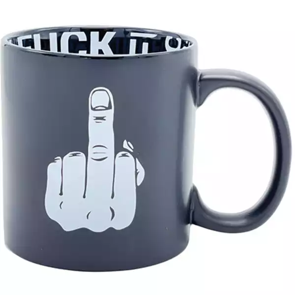 Attitude Mug Fuck You (Middle Finger) - 22 oz