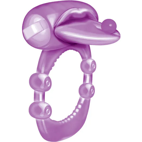 Pierced-Tongue-X-treme-Vibrating-Pleasure-Ring-Purple