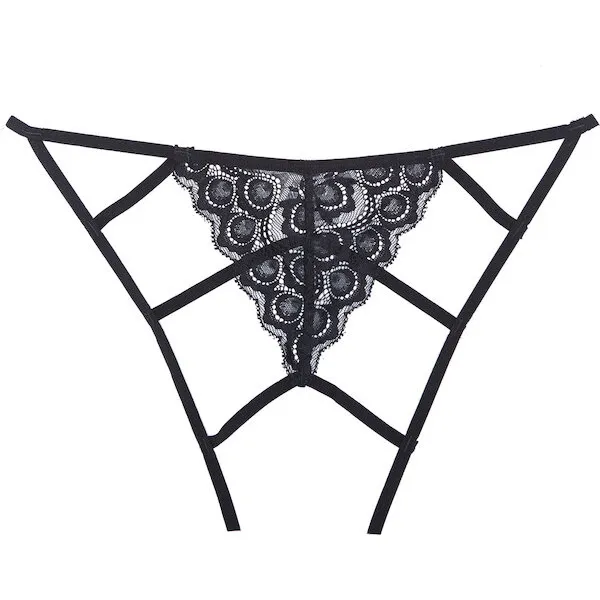 Adore-Luv-Web-Strappy-Open-Front-Panty-Black-One-Size-Fits-Most-