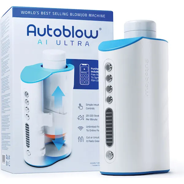 Autoblow-AI-Ultra-Machine-White