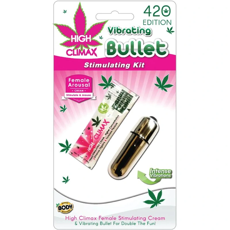 High-Climax-Vibrating-Bullet-Stimulating-Kit-w-Hemp-Seed-Oil-Silver