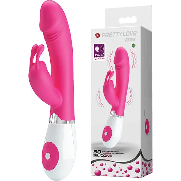 Pretty Love Gene Voice Controlled Rabbit - Fuchsia