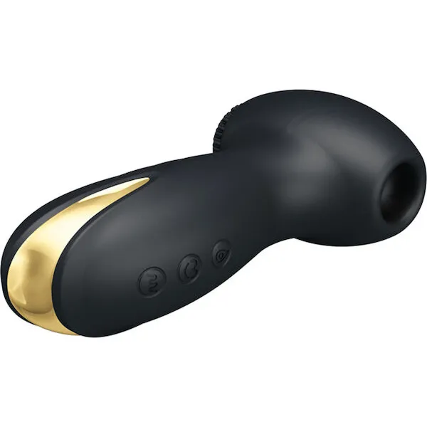 Pretty-Love-Hammer-Sucking-and-Vibrating-Black-and-Gold