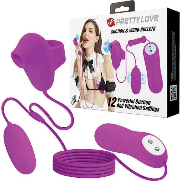 Pretty-Love-Suction-and-Vibro-Bullets-Fuchsia