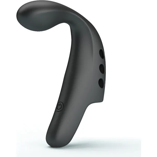 Pretty Love Gorgon Finger Vibrator - Black