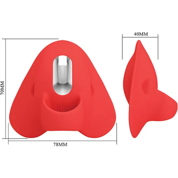Pretty-Love-Carnation-Manta-Ray-Finger-Vibe-Red