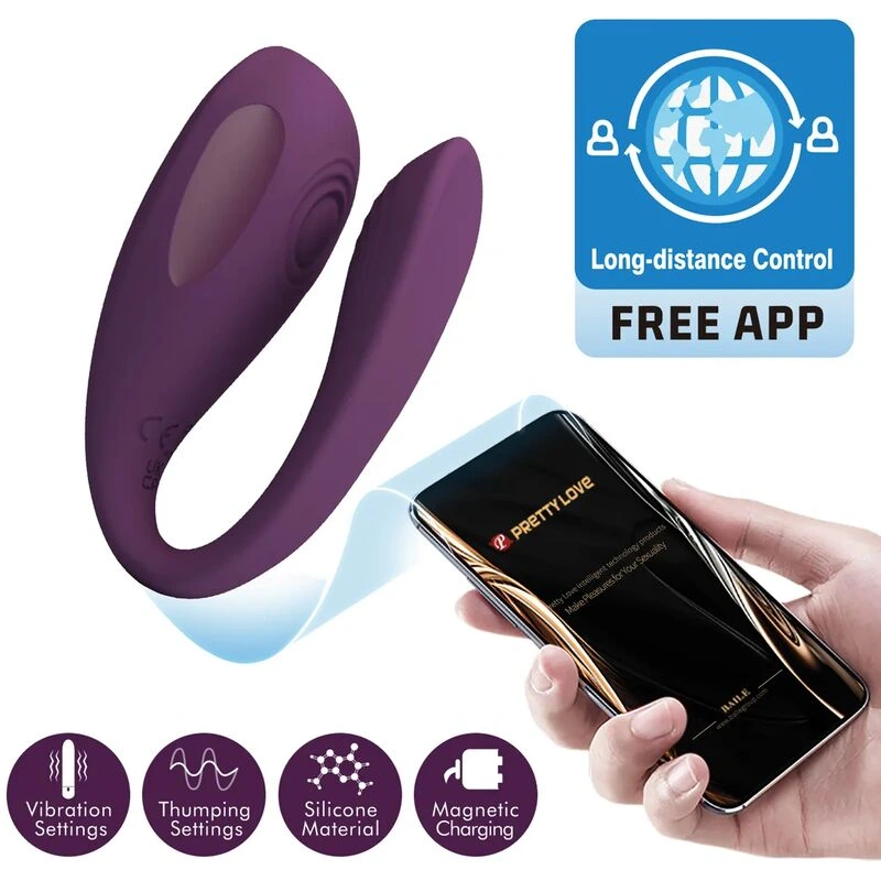 Pretty-Love-Aari-Thumping-Dual-Vibrator-Purple