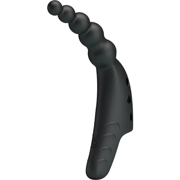 Pretty-Love-Jordin-Beaded-Finger-Vibe-Black