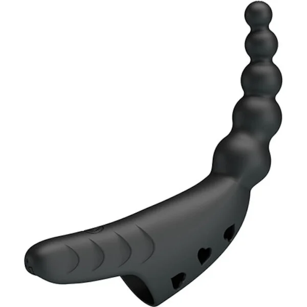 Pretty-Love-Jordin-Beaded-Finger-Vibe-Black