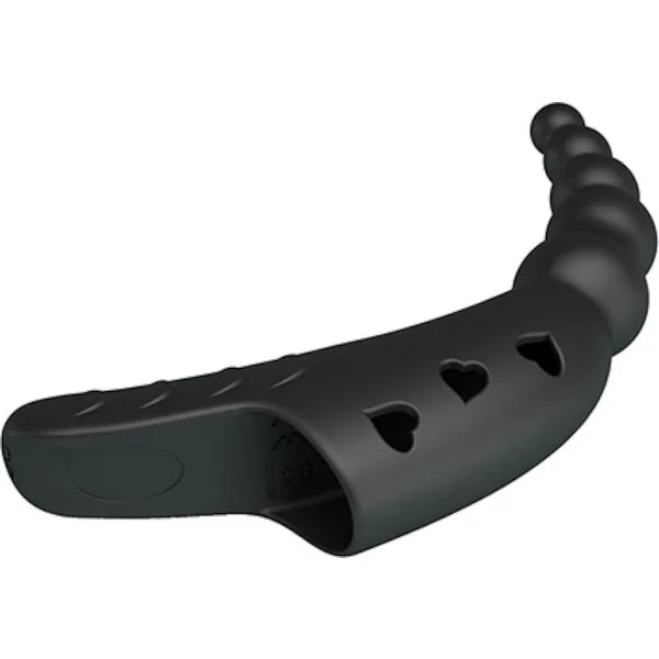 Pretty-Love-Jordin-Beaded-Finger-Vibe-Black