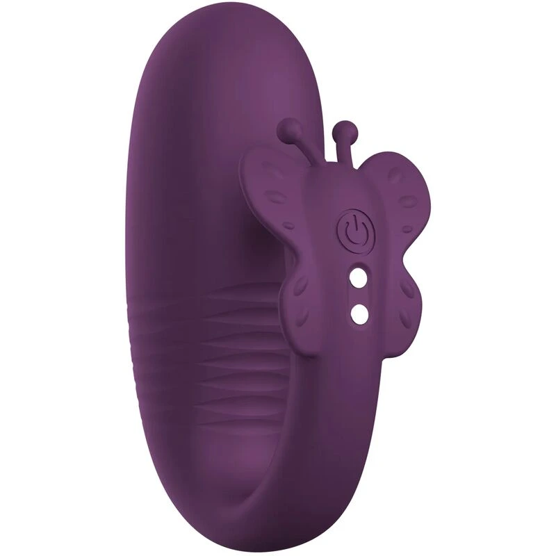 Pretty-Love-Klay-App-Enabled-Thrusting-Hands-Free-Vibrator-Purple
