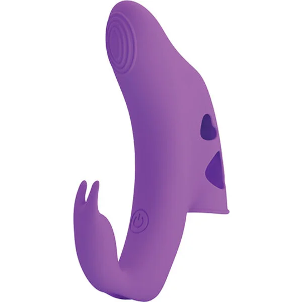 Pretty Love Yenna Dual Finger Vibe - Purple