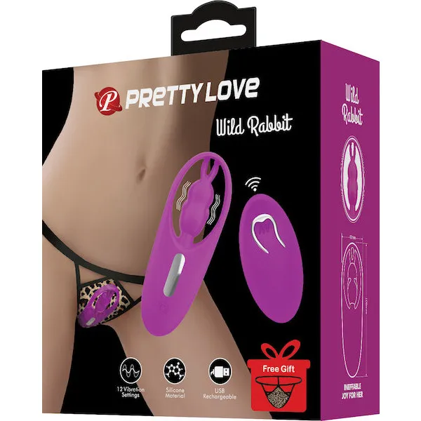 Pretty-Love-Wild-Rabbit-Panty-Vibe-w-Free-Panty-Fuchsia
