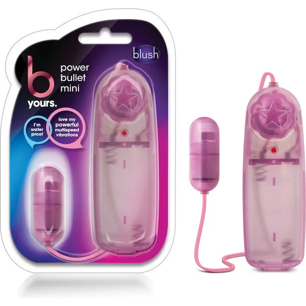 Blush-B-Yours-Silver-Bullet-Mini-Pink-Controller