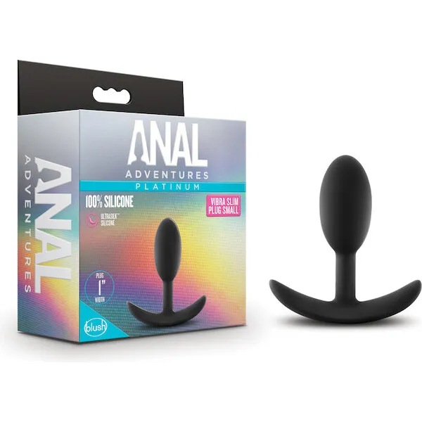 Blush-Anal-Adventures-Platinum-Silicone-Vibra-Slim-Plug-Small-Black