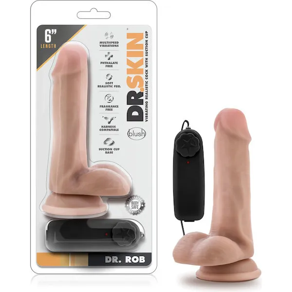 Blush-Dr-Skin-Dr-Rob-6-inch-Cock-w-Suction-Cup-Vanilla