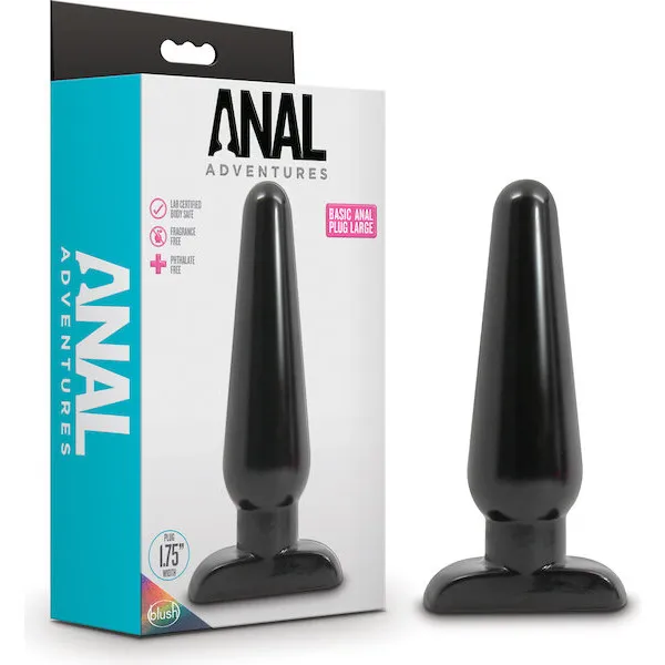 Blush-Anal-Adventures-Basic-Anal-Plug-Large-Black