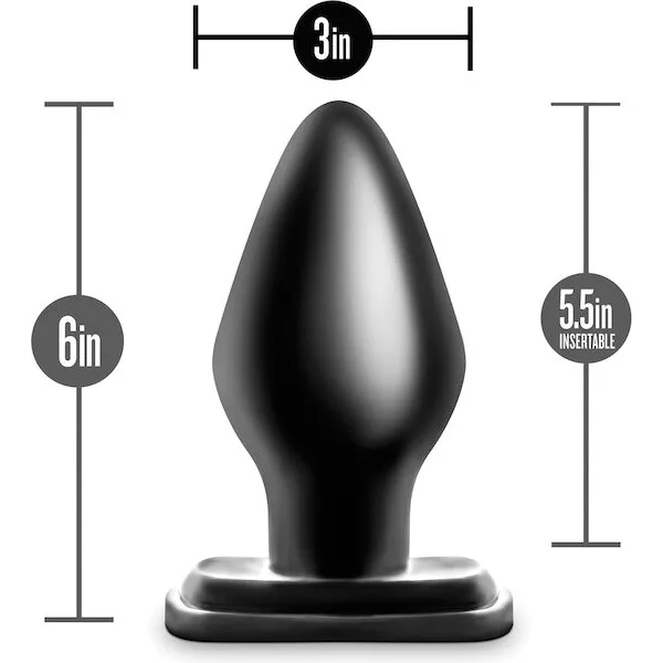 Blush-Anal-Adventures-XXL-Plug-Black