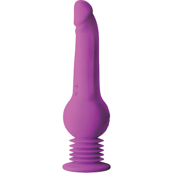 Blush Impressions New York Gyro Quake Dildo - Purple