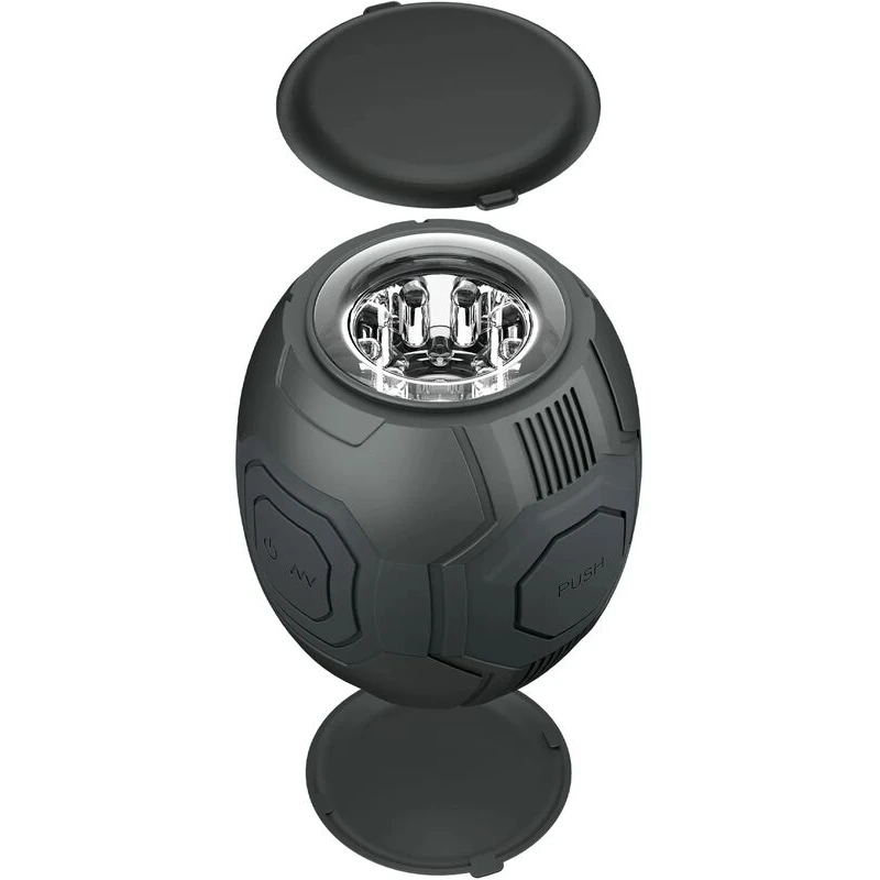 Blush M for Men Dome X Vibrating Masturbator - Black
