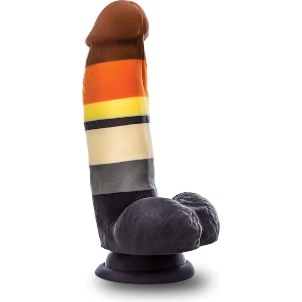 Blush-Avant-P9-Bear-Pride-Dildo-Multi-Color