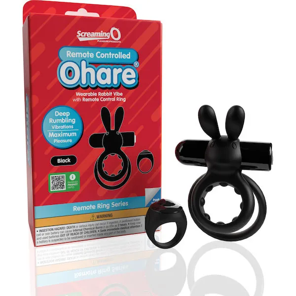 Screaming-O-Ohare-Remote-Controlled-Vibrating-Ring-Black