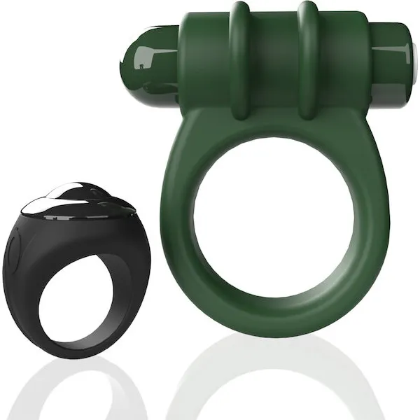 Screaming O Switch Remote Controlled Vibrating Ring - Green