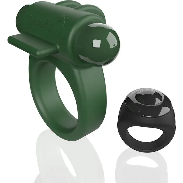 Screaming O Switch Remote Controlled Vibrating Ring - Green