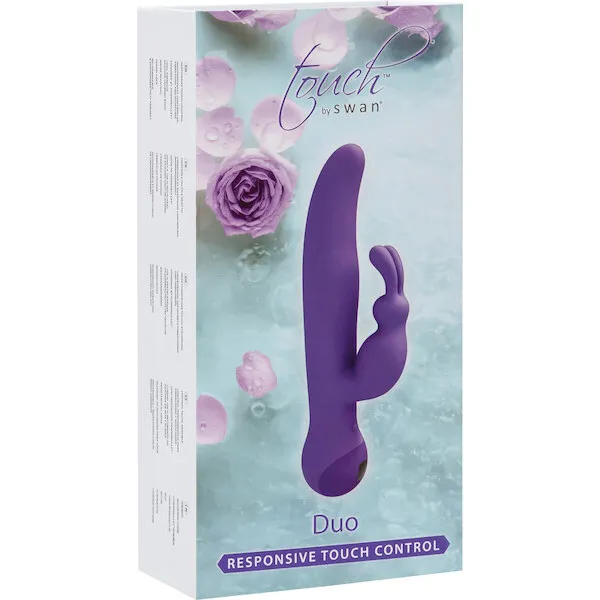 Touch by Swan Duo Rabbit Vibrator - Purple