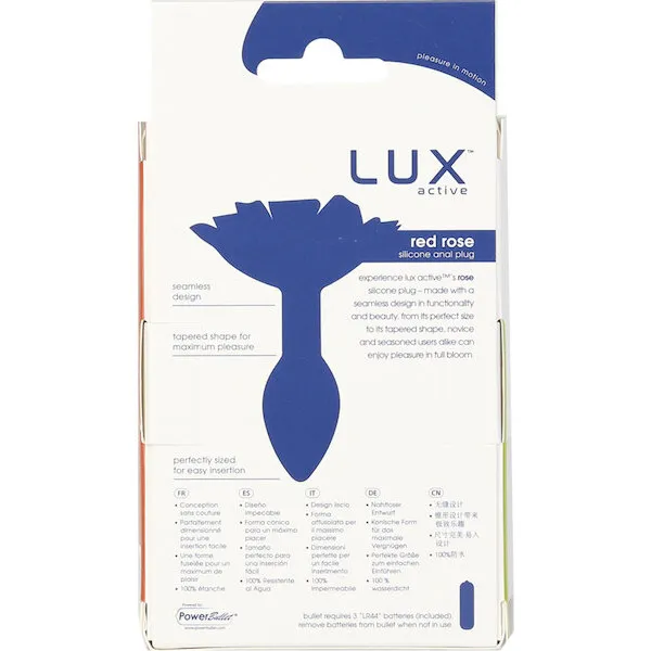 Lux-Active-Red-Rose-Silicone-Anal-Plug
