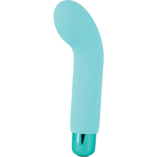 Sara-039-s-Spot-Rechargeable-Bullet-w-G-Spot-Sleeve-10-Functions-Teal