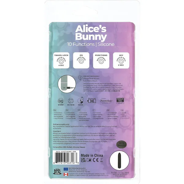 Alice-039-s-Bunny-Rechargeable-Bullet-w-Rabbit-Sleeve-10-Functions-Pink