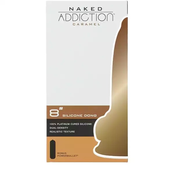 Naked-Addiction-8-inch-Dual-Density-Silicone-Dildo-Caramel